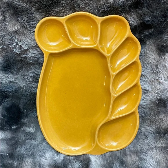 Vintage Set of 4 fondue plates - Picture 6 of 16